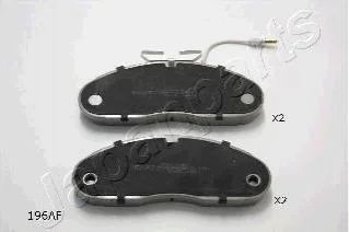 Тормозные колодки пер. NISSAN Atleon 00- JAPANPARTS PA-196AF
