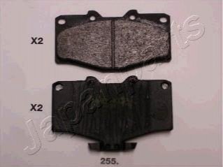 TOYOTA Колодки тормозные пер. LANDCRUISER 90 JAPANPARTS PA-255AF