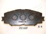 TOYOTA Колодки тормозные передние Auris,Corolla,RAV-4 05- JAPANPARTS PA-269AF (фото 1)