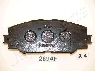 TOYOTA Колодки тормозные передние Auris,Corolla,RAV-4 05- JAPANPARTS PA-269AF