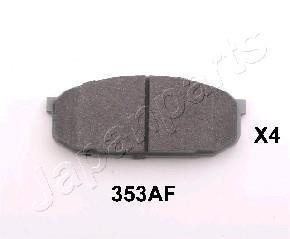 Тормозные колодки передние MAZDA 323 2.0 V6 94-98 JAPANPARTS PA-353AF