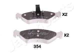 FORD Тормозные колодки передн.Fiesta IV,V,фургон 95-,Mazda 121 JAPANPARTS PA-354AF