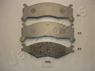 KIA Тормозные колодки передн.Sportage 94- JAPANPARTS PA-392AF