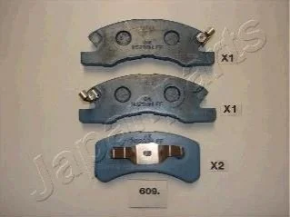 MITSUBISHI Колодки торм. пер. Space Star 1,0-1,2 12- JAPANPARTS PA-609AF