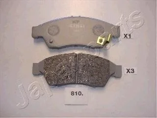 SUZUKI Тормозные колодки передн. LIANA 1.3I-1.6I 06/02 JAPANPARTS PA-810AF
