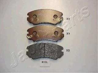 Тормозные колодки дисковые JAPANPARTS PA-H10AF
