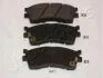 KIA Тормозные колодки Carens,Clarus 1,8i 16V/2,0i 16V JAPANPARTS PA-K17AF (фото 1)