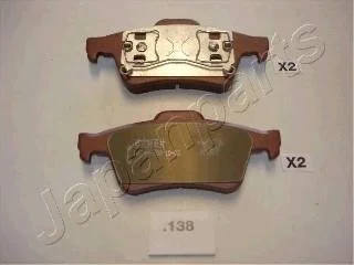 Комплект тормозных колодок, дисковый тормоз JAPANPARTS PP-138AF