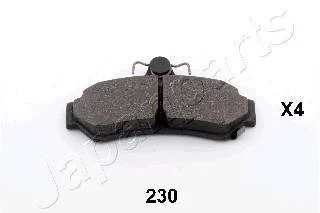 Тормозные колодки дисковые JAPANPARTS PP-230AF
