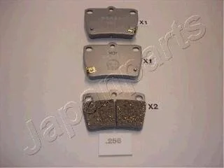 Тормозные колодки дисковые JP JAPANPARTS PP-256AF