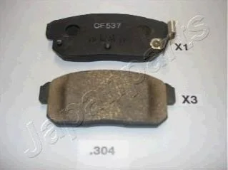 SUZUKI Тормозные колодки задн.Ignis,Mazda RX8 JAPANPARTS PP-304AF