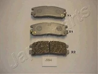 Тормозные колодки дисковые JAPANPARTS PP-594AF