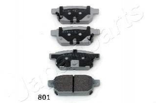 SUZUKI Тормозн.колодки задн.Swift IV 10-,SX4 S-Cross 13- JAPANPARTS PP-801AF