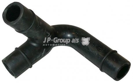 Патрубок вентиляції картера Golf III/Passat -98 1.6/1.8 (верх) JP GROUP 1112000500 (фото 1)