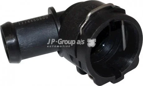 Фланець системи охолодження Octavia/Golf 12- 1.2/1.4TSI (прав. ниж./перед радіатором) JP GROUP 1114450800