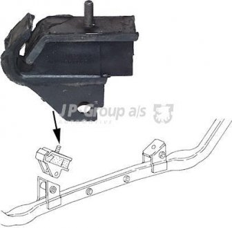 Подушка двигателя задняя VW T3 -92 JP GROUP 1117901000