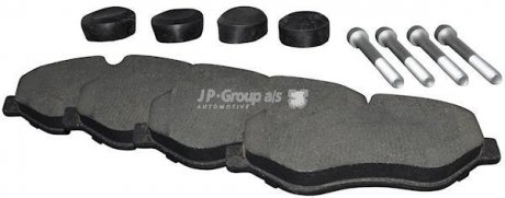 Комплект гальмівних колодок, дискове гальмо JPG JP GROUP 1163601710
