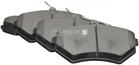 Комплект тормозных колодок, дисковый тормоз JP GROUP 1163602010 (фото 1)