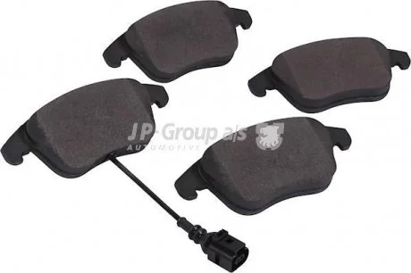 Гальмівні колодки пер. Tiguan 07-/Sharan 10- (Ate-Teves) JP GROUP 1163609610