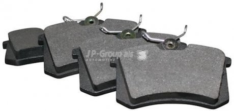 Комплект тормозных колодок, дисковый тормоз JP GROUP 1163705310