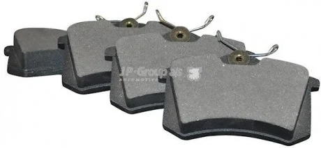 Комплект гальмівних колодок, дискове гальмо JPG JP GROUP 1163706310