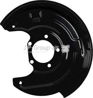 Захист тормозного диска зад. A6/Passat -05 Лів. JP GROUP 1164300870