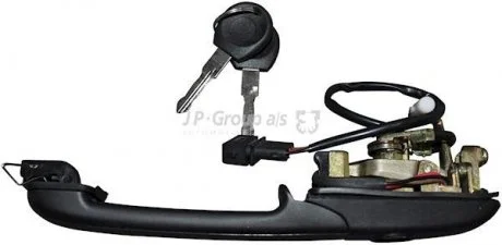 Ручка передньої двері зовнішня Passat 94>96 Пр. (+ЦЗ) JP GROUP 1187101180