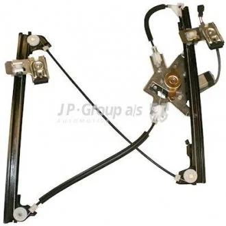 Механизм стеклоподъемника перед. Polo -01/Caddy -04 Лев. (без электомотора) JP GROUP 1188102370