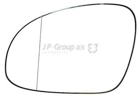 Дзеркальне скло, зовнішнє дзеркало JPG JP GROUP 1189304570 (фото 1)