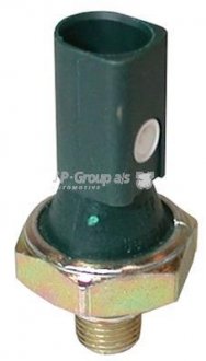 Датчик тиску оливи (0,5bar/1 конт./зелений) VW Caddy III/Golf V 1.0-1.8 95- JP GROUP 1193500600 (фото 1)