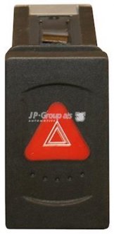Кнопка аварійної сигналізації Passat B5 96-05 JP GROUP 1196300600 (фото 1)