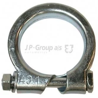 Хомут глушника Logan/Sandero 10-/Astra G/Kangoo/Megane II (49,1mm) JP GROUP 1221400200