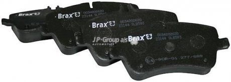 Комплект гальмівних колодок, дискове гальмо JPG JP GROUP 1363600710 (фото 1)