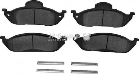 Комплект гальмівних колодок, дискове гальмо JPG JP GROUP 1363601110