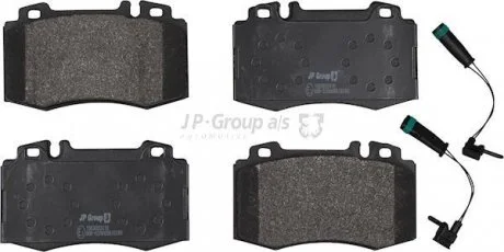 Гальмівні колодки пер. W220/W163/R129-230 JP GROUP 1363602410