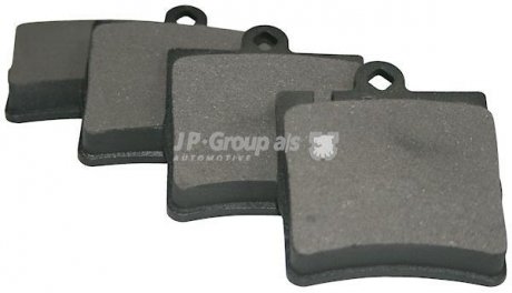 Комплект тормозных колодок, дисковый тормоз JP GROUP 1363700610