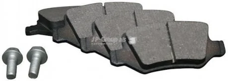 Комплект гальмівних колодок, дискове гальмо JPG JP GROUP 1363701410