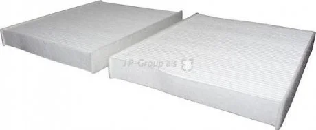 Фільтр салону BMW 5 (F10)/7 (F01) 2.0-6.0 08- (к-кт 2 шт) JP GROUP 1428102310