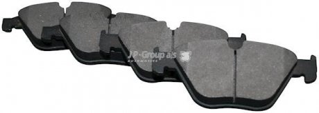 Тормозные колодки перед. BMW 3 (E90)/X1 (E84) 04-15 JP GROUP 1463601810