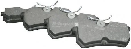 Гальмівні колодки зад. Fiesta/Focus 98-08 (TRW) JP GROUP 1563700410