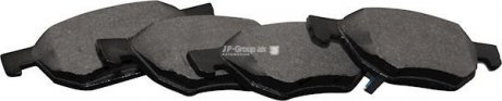 HONDA Тормозные колодки передн.с датч.Accord 03- JP GROUP 3463600910