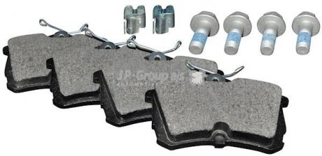 Тормозные колодки зад. Honda Accord 98-08 (TRW) JP GROUP 3463700210