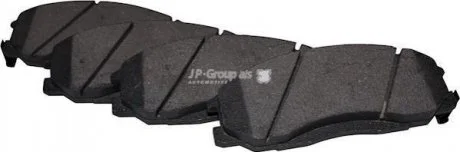 HYUNDAI Тормозные колодки передн.Santa Fe,SSANGYONG Rexton II,Kyron,Actyon JP GROUP 3563600910