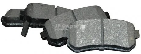 Гальмівні колодки зад. Hyundai Accent/Kia Rio/Cee\'d 05- (mando) JP GROUP 3563700610