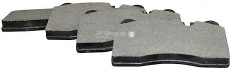 Гальмівні колодки пер.RANGE ROVER III/RANGE ROVER SPORT 2.7D-4.4 05-13 JP GROUP 3763600510