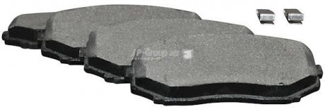Комплект гальмівних колодок, дискове гальмо JPG JP GROUP 3863600810