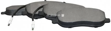 Тормозные колодки перед. Jumpy/Scudo/Expert 00- (Lucas) JP GROUP 4163601110