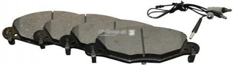 CITROEN Колодки тормозные передние C5 2.2HDI-3.0 01- JP GROUP 4163602210