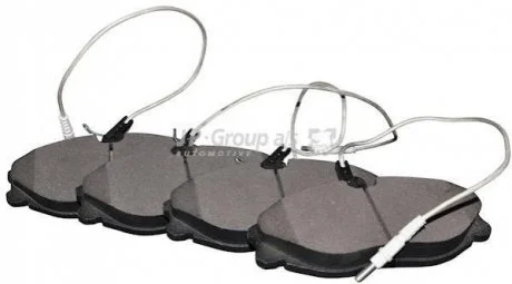 Тормозные колодки перед Peugeot 406/607 (TRW) JP GROUP 4163603410