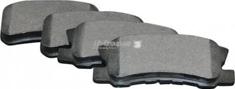Комплект гальмівних колодок, дискове гальмо JPG JP GROUP 4163700310